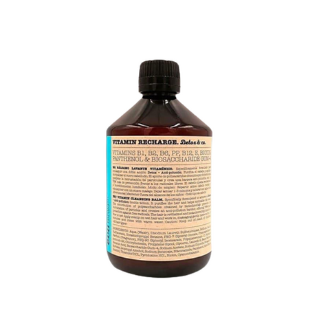 Dầu Gội Eva Vitamin Recharge Detox & Co 500ml - Thải Độc, Dưỡng Tóc, Cấp Ẩm Nguyên Chất Không Cần Dầu Xả, Chăm Sóc Tóc Hư Tổn