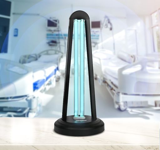Đèn diệt khuẩn UV-C Kenkodo KD-19 - Khử trùng hiệu quả 99.9% cho không gian dưới 40m2 - Sử dụng Ozone và công nghệ hiện đại