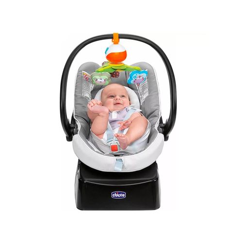 Đồ Chơi Treo Xe Đẩy Chicco - Bạn Tinh Nghịch Động Vật Âm Nhạc Dành Cho Trẻ Sơ Sinh - Phát Nhạc Xoay Theo Điệu Nhạc