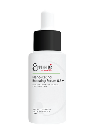 Serum Tăng Cường Nano-Retinol 0.5 Emmié - Dành Cho Da Dầu Mụn, Hỗ Trợ Cải Thiện Tình Trạng Mụn, Kiểm Soát Nhờn Rít