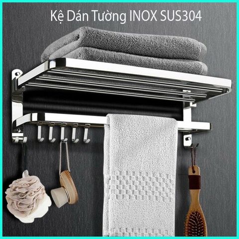 Giá Treo Khăn Tắm Oenon Inox 304 Không Gỉ - Thiết Kế Hiện Đại, Đa Chức Năng, Phù Hợp Không Gian Nhỏ