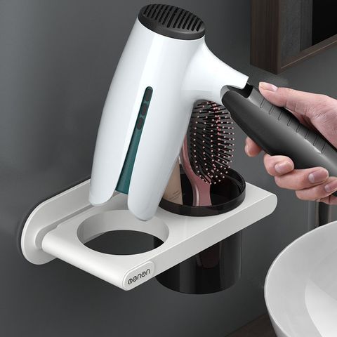 Giá Treo Máy Sấy Tóc Dán Tường Oenon Tiện Dụng - Kệ Để Đồ Đa Năng Và Gọn Gàng Cho Phòng Tắm