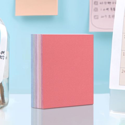 Giấy note nhắn 6 màu Deli 21553 - Giấy ghi nhớ đa năng cho bullet journal, dễ dán, tiện sử dụng cho học sinh và sinh viên