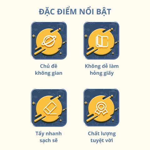 Gôm Tẩy Họa Tiết Phi Hành Gia Deli 71133 - Gôm Xóa Sạch Sẽ, Thiết Kế Đáng Yêu Cho Bé, Chất Liệu Cao Su Mềm Dẻo