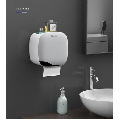 Hộp Đựng Giấy Vệ Sinh Dán Tường Chống Nước Oenon Đa Năng - Thiết Kế Tiện Ích Ngăn Nước, Phù Hợp Nhà Bếp và Phòng Khách