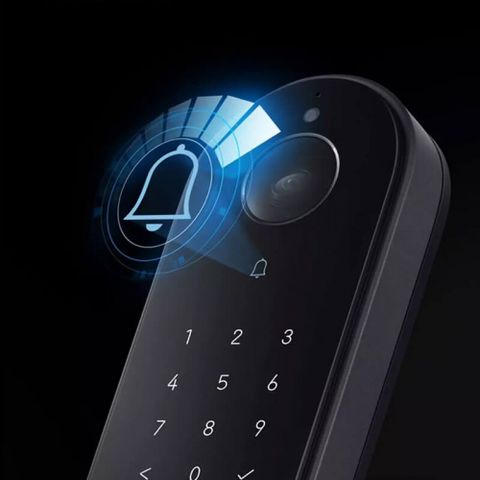 Khoá Cửa Vân Tay Thông Minh Tích Hợp Camera Aqara P100 - Giám Sát An Ninh Hiện Đại, Kết Nối Thông Minh, Sạc USB-C
