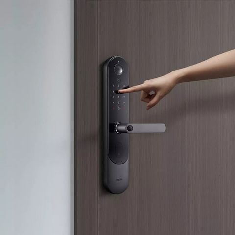Khoá Cửa Vân Tay Thông Minh Tích Hợp Camera Aqara P100 - Giám Sát An Ninh Hiện Đại, Kết Nối Thông Minh, Sạc USB-C