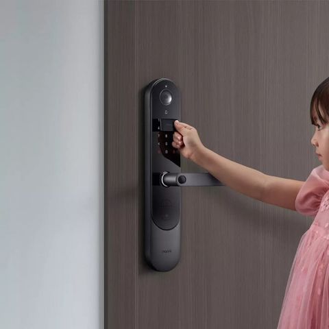 Khoá Cửa Vân Tay Thông Minh Tích Hợp Camera Aqara P100 - Giám Sát An Ninh Hiện Đại, Kết Nối Thông Minh, Sạc USB-C