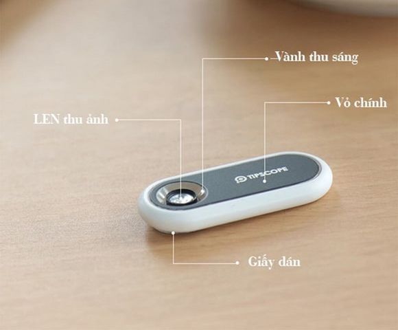 Kính Hiển Vi Điện Thoại Mini Tiscope 400X - Phóng Đại 400X, Kết Nối Thông Minh, Tiện Dụng Cho Trẻ Em và Kỹ Thuật Viên