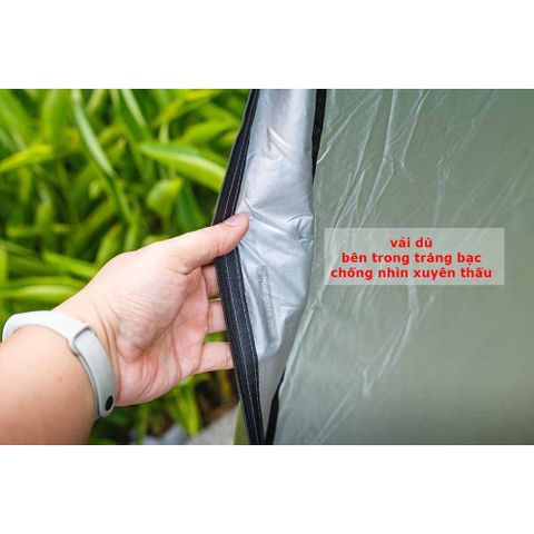 Lều Thay Đồ Gấp Gọn Chống Nhìn Trộm - Lều Cắm Trại Du Lịch Dã Ngoại Tiện Lợi 120x120x185 cm