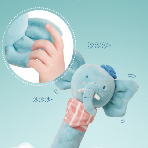 Lục Lạc Cầm Tay Hình Thú Cao Cấp KUB - Đồ Chơi Thông Minh Cho Trẻ Sơ Sinh Phát Triển Giác Quan, Màu Sắc Bắt Mắt, Dễ Cầm Nắm