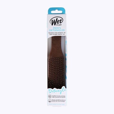 Lược gỡ rối tóc cho nam Wetbrush - Dòng truyền thống, sợi lược siêu mềm mại, linh hoạt, giảm rụng tóc và bảo vệ tóc khỏe mạnh