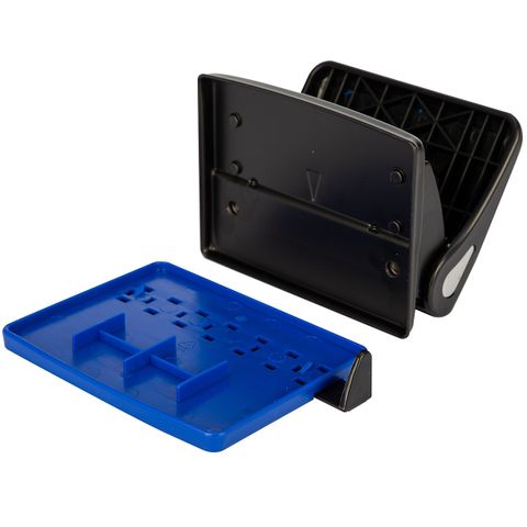 Máy đục lỗ 15 tờ Deli E0105 - Thiết kế tiện dụng, lưỡi kim loại sắc bén và tay cầm thoải mái cho văn phòng phẩm chất lượng cao