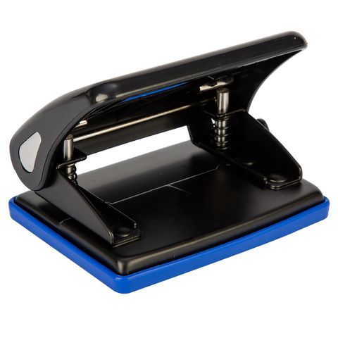 Máy đục lỗ 15 tờ Deli E0105 - Thiết kế tiện dụng, lưỡi kim loại sắc bén và tay cầm thoải mái cho văn phòng phẩm chất lượng cao