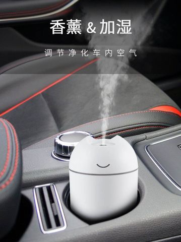 Máy Tạo Độ Ẩm Để Bàn Phun Dầu Thơm Kiêm Đèn Ngủ Mini USB - Thiết Bị Đa Năng Cho Không Gian 15-20m², Sạc Pin 6 Giờ