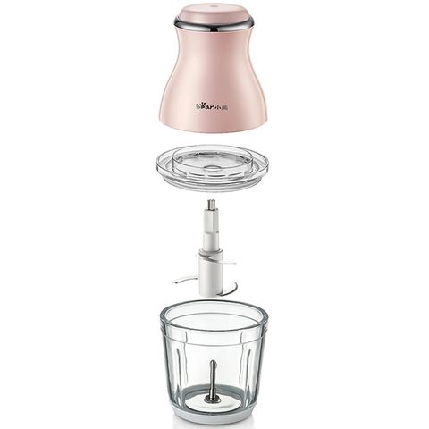 Máy Xay Thực Phẩm Đa Năng Bear SML QSJ-B02U2 - Công Suất 220W, Cối Thủy Tinh 600ml, Thiết Kế Thông Minh, Cách Dùng Dễ Dàng
