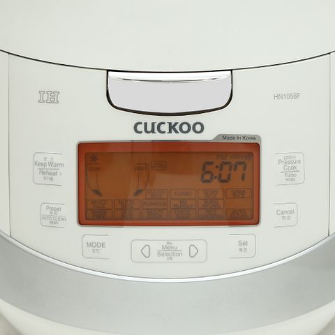 Nồi Cơm Điện Cao Tần Cuckoo 1.8L CRP-HN1056F – Công Nghệ IH Nấu Cơm Nhanh Chóng, Tiết Kiệm Thời Gian Cho Gia Đình 4-5 Thành Viên