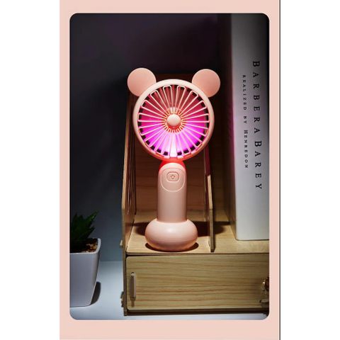 Quạt Tích Điện Cầm Tay Mini Remax F41 Ruchun - Thiết Kế Gọn Nhẹ, 2 Cấp Độ Gió, Pin Sạc Nhanh, Phù Hợp Dùng Khi Du Lịch, Học Tập