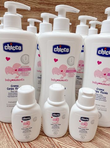 Sữa Dưỡng Ẩm Toàn Thân Chiết Xuất Hạnh Nhân Chicco 500ml - Dưỡng Da Mềm Mại Cho Bé, An Toàn Không Hương Liệu, Phù Hợp Cho Trẻ Sơ Sinh