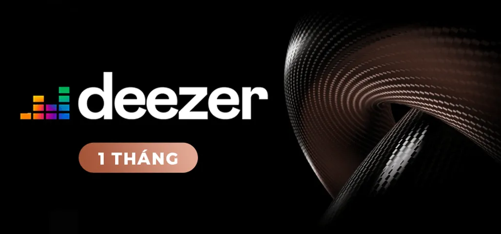 Tài khoản nghe nhạc Deezer Premium (1 tháng)