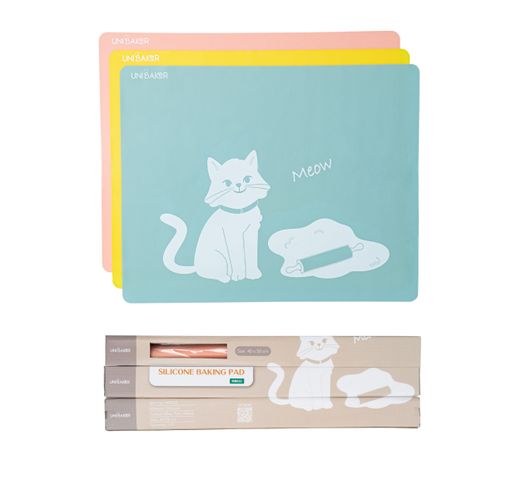 Tấm Nhào Bột Silicon Unibaker MB022 40x50cm - Dụng Cụ Nhà Bếp Chịu Nhiệt, An Toàn Cho Sức Khỏe Người Dùng