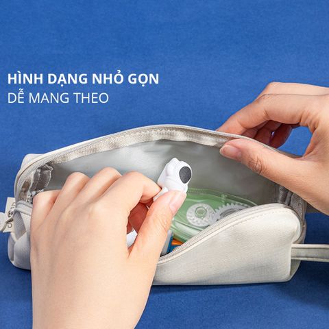 Tẩy Hình Phi Hành Gia Deli 71087 - Tẩy Dễ Thương Cho Trẻ Em, Thiết Kế Nhỏ Gọn, Không Làm Hỏng Giấy, Thích Hợp Trường Học