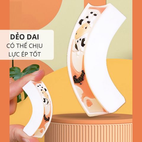 Tẩy Hình Vẽ Bò Sữa Deli 71119 - Tẩy Dễ Thương Dành Cho Trẻ Em, Thiết Kế Nhỏ Gọn, Tẩy Xóa Sạch Sẽ, Không Hỏng Giấy