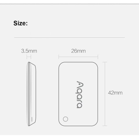 Thẻ NFC Aqara cho Khóa Cửa Thông Minh Aqara/Xiaomi - Công Nghệ Chống Sao Chép EAL5+ An Toàn, Dễ Dàng Sử Dụng Cho Tất Cả Hội Gia Đình