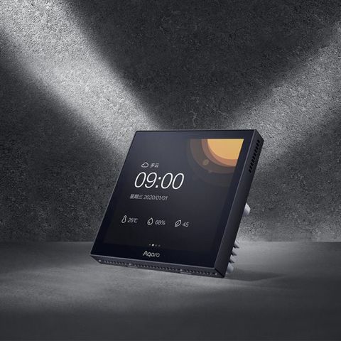 Màn hình cảm ứng Aqara S1 Smart Scene Panel 3.95 inch - Thiết bị gia đình thông minh tương thích Apple HomeKit, điều khiển nhanh chóng, tiện lợi