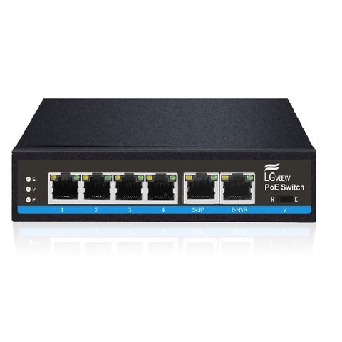 Bộ chia mạng 4 cổng 100Mb Switch Uniview LG-SW206 - Thiết bị kết nối mạng hiệu năng cao, dễ sử dụng, chất lượng bền bỉ.