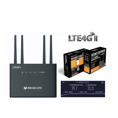 Bộ Phát Wifi 4G Mixie LTE II Nâng Cấp - Chia Sẻ Wifi Không Giới Hạn, Hỗ Trợ 32 Thiết Bị Kết Nối, Thiết Kế Bền Bỉ, Tín Hiệu Mạnh Mẽ