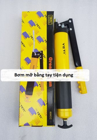 Bơm mỡ nhồi bằng tay KAKO 500cc/600cc/900cc - Dụng cụ sửa chữa xe tiện dụng, dễ sử dụng, lý tưởng cho gara và xưởng sửa xe