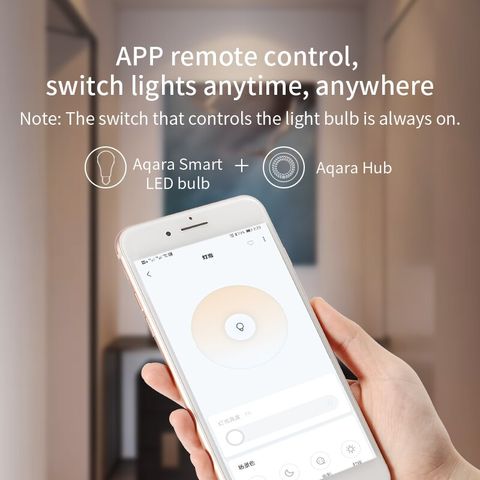 Bóng Đèn LED Thông Minh Aqara 9W Màu 2700K - 6500K - Điều Khiển Giọng Nói, Đồng Bộ Thiết Bị Thông Minh, Tự Động Hóa Ổn Định.