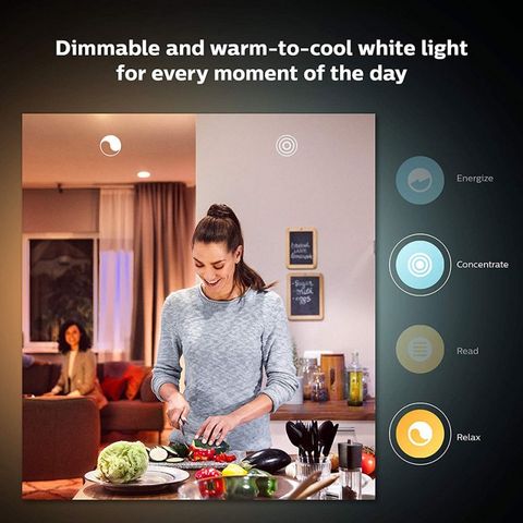 Bóng Đèn Thông Minh Philips HueWCA 9W A60 E27 - Đèn LED Thay Đổi 16 Triệu Màu - Tương Thích Smart Home, Điều Khiển Bằng Giọng Nói