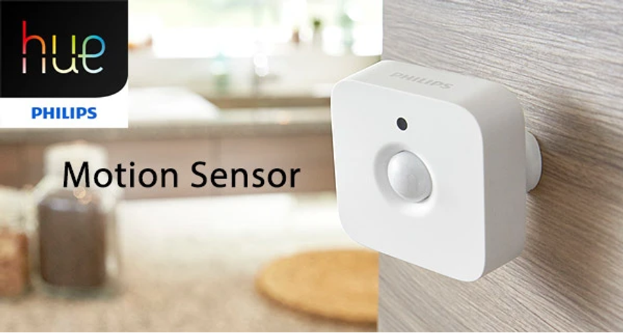 Cảm biến chuyển động thông minh Philips Hue Motion Sensor MY/PH/VN - Tự động bật tắt đèn, lắp đặt dễ dàng, tiết kiệm điện năng