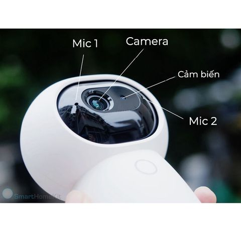Camera Aqara G3 Indoor 2K - AI Tracking, Tương Thích Apple HomeKit, An Ninh Thông Minh, Thiết Kế Mini Như Nấm