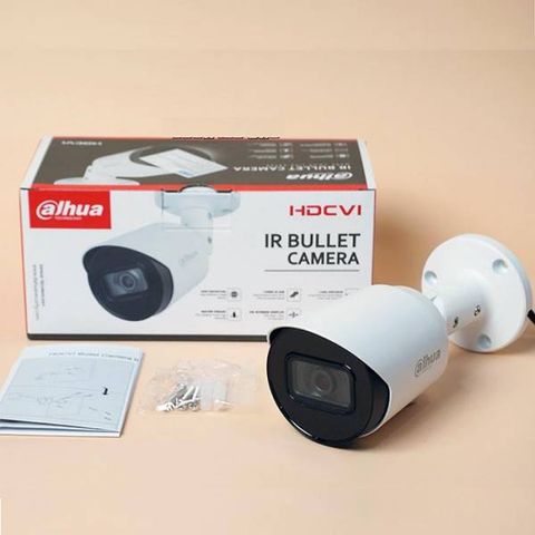 Camera Dahua DH-HAC-HFW1200TP-S5 - Camera Thân Trụ Hồng Ngoại 2MP, Tầm Nhìn 30m, Chống Nước IP67, Phù Hợp Cho Nhà Riêng Và Văn Phòng