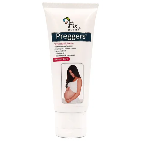 Fixderma Preggers Stretch Mark Cream hỗ trợ cải thiện rạn da cho bà bầu