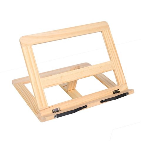Giá Đỡ Đọc Sách Chống Cận Thị Khung Gỗ Tự Nhiên - Hỗ Trợ Điều Chỉnh Khoảng Cách Mắt và Sách, Bảo Vệ Đôi Mắt Bạn