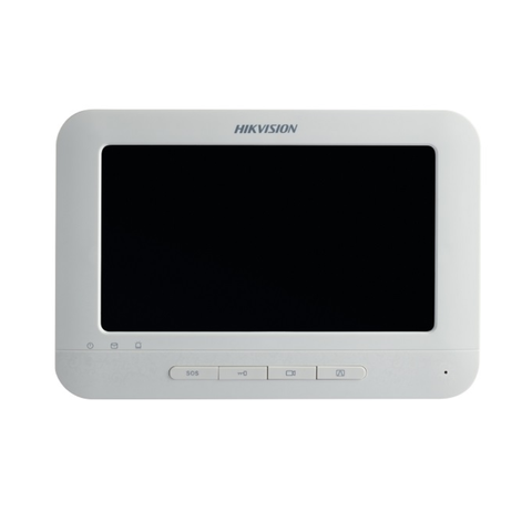 Màn hình chuông cửa 7 inch Hikvision DS-KH6210-L - Thiết bị nhà thông minh với video HD, mic tích hợp và mở khóa từ xa