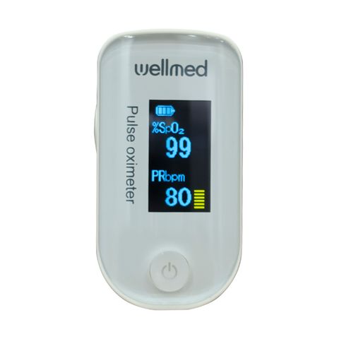 Máy Đo Nồng Độ Oxy Trong Máu SPO2 Wellmed FS20F - Thiết Bị Theo Dõi Sức Khỏe Tại Nhà, Nhỏ Gọn, Chính Xác