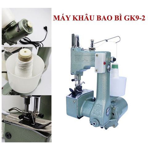 Máy Khâu Bao Tải Cầm Tay GK9-2 - Mini Sewing Machine for Packaging, Durable and Compact Design for Bags, Shoes, and Tarps