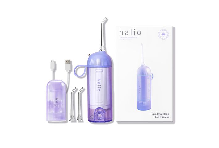 Máy tăm nước cầm tay Halio UltraClean Oral Irrigator Periwinkle - Loại bỏ 99% mảng bám thức ăn, bảo vệ sức khỏe răng miệng