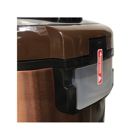 Nồi Cơm Điện Bennix BN-012RC 1.2L - Nấu và Giữ Ấm Hiệu Quả Cho Gia Đình Nhỏ, Thiết Kế Đơn Giản, Màu Đỏ và Đồng