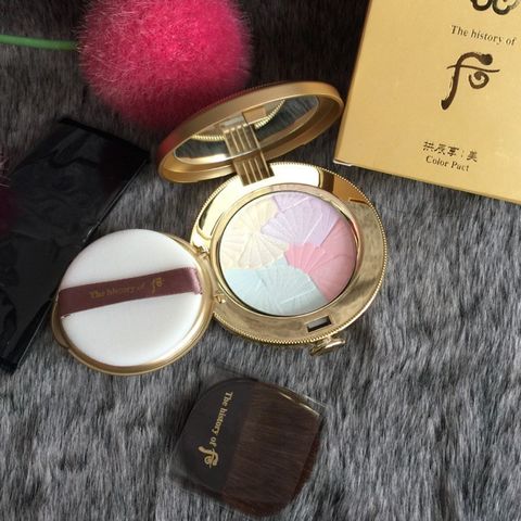 Phấn Phủ Ngũ Sắc Whoo Color Powder Pact - Phấn Trang Điểm Tạo Độ Bắt Sáng Tự Nhiên và Che Phủ Hoàn Hảo Cho Làn Da Rạng Rỡ