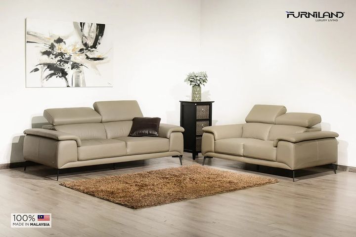 Sofa băng Elegance 61 - Thiết kế Modern Ý, 3 chỗ ngồi rộng rãi, da thật cao cấp, sang trọng cho phòng khách hiện đại.