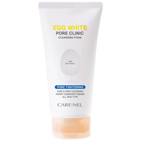 Sữa rửa mặt trứng gà Care:Nel Egg White Pore Clinic Cleansing Foam