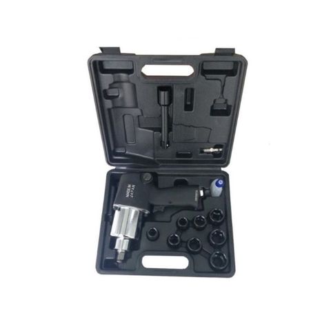Súng bắn bulong 1/2'' Nizen đen kèm bộ khẩu 13-22 - Dụng cụ sửa chữa tiện dụng, lực siết 660 N.m, tốc độ 7500 vòng/phút