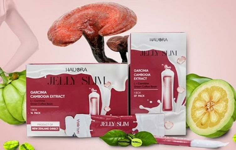 Thạch Hỗ Trợ Giảm Cân Hauora Jelly Slim - Chiết Xuất Tự Nhiên, Giảm Mỡ, Tăng Cường Năng Lượng, Không Gây Mệt Mỏi