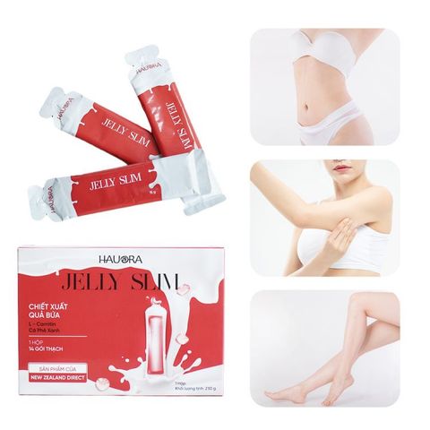 Thạch Hỗ Trợ Giảm Cân Hauora Jelly Slim - Chiết Xuất Tự Nhiên, Giảm Mỡ, Tăng Cường Năng Lượng, Không Gây Mệt Mỏi
